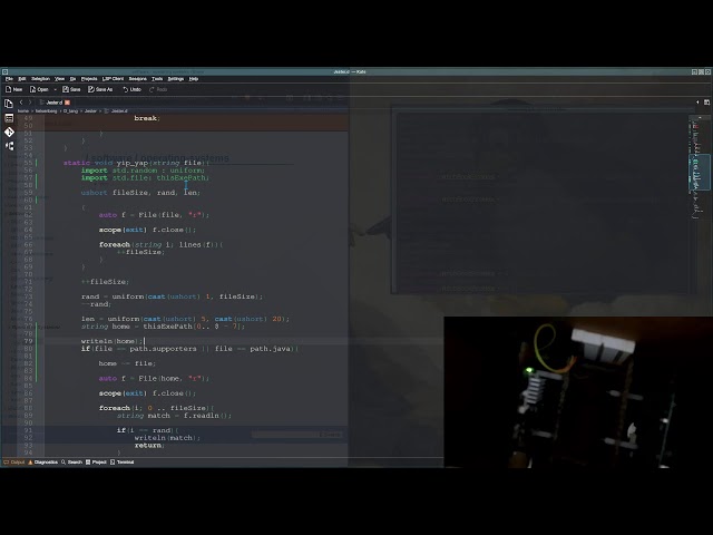 Live programming 💾 💻 (I use Arch btw) #linux #computer