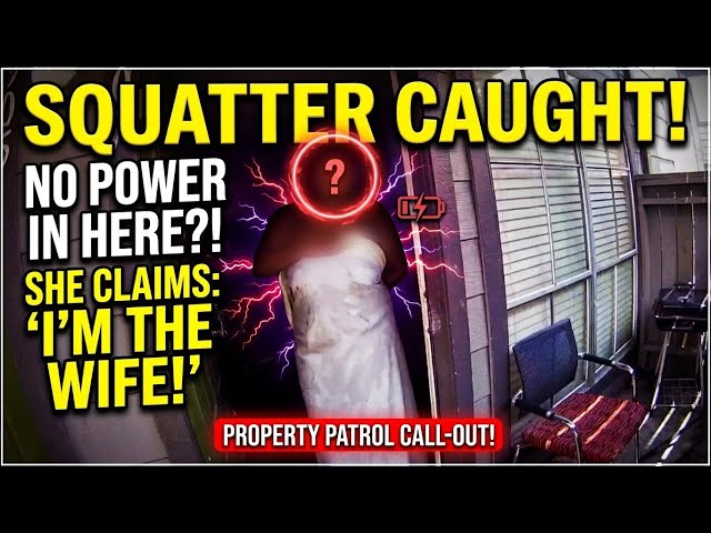 Squatter Caught in Apartment With NO POWER Claims She’s the Wife! | Security Bodycam