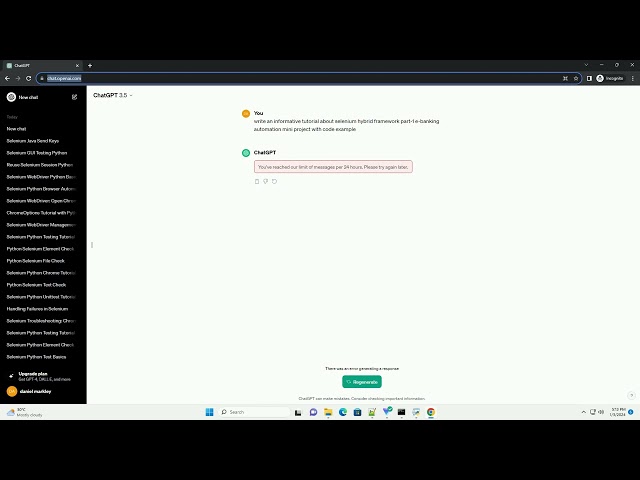 selenium hybrid framework part 1 e banking automation mini project