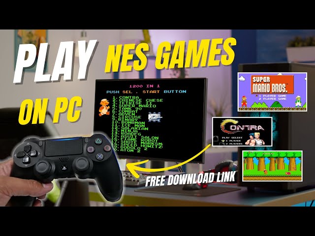 How to Play NES Games on Windows PC | Best NES Emulator Mesen Tutorial 2025