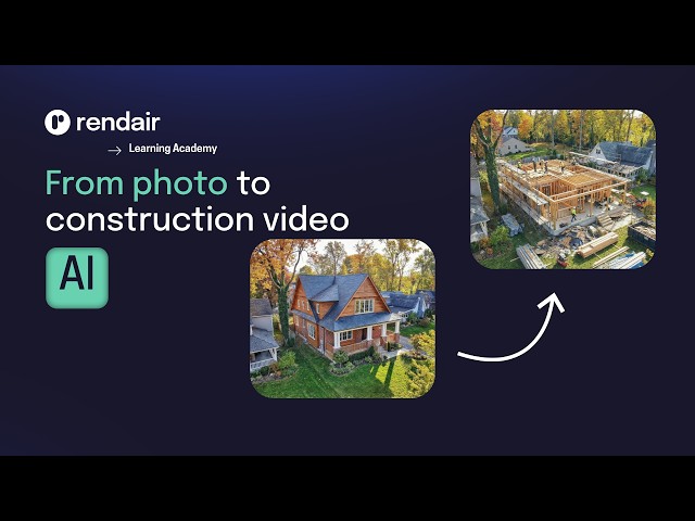 From Photo to Full Construction Video with AI | Step-by-Step Tutorial