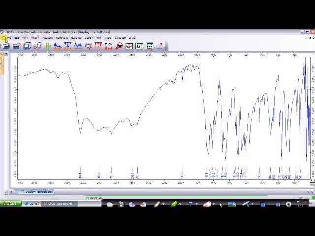 Bruker OPUS 6 5 FTIR (spectroscopy) software OFFICIAL