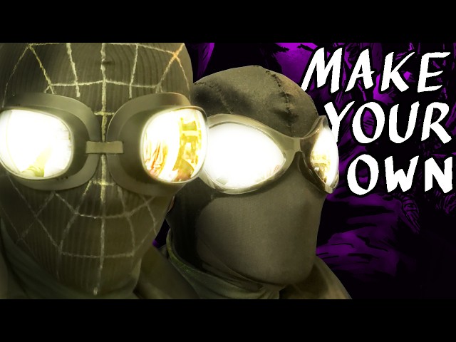 HOW TO MAKE YOUR OWN SPIDER-NOIR COSTUME (THRIFTING/SEWING GUIDE)
