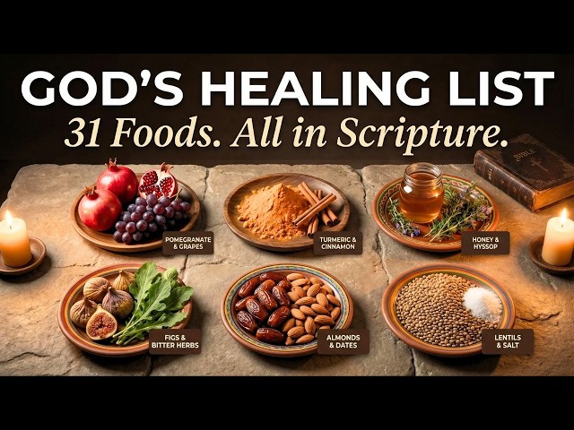 31 Biblical Foods That Actually Heal Your Body - Organized by What Your Body Needs