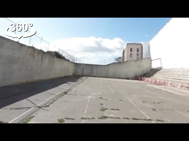 Prison Yard Walk , VR 360 video