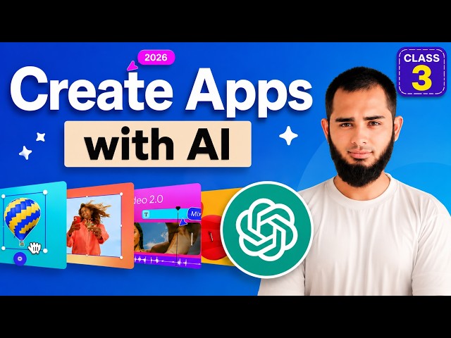 Lecture 3: Backend Basics for AI App Development | Firebase Setup & API Keys (Vibe Coding)