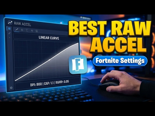 Best Raw Accel Settings for Fortnite (2026) — Quick & Easy Setup