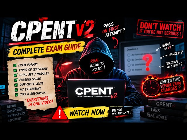 CPENT v2 Exam EXPOSED 🔥 | Questions, Sets, Passing Score & My Real Experience
