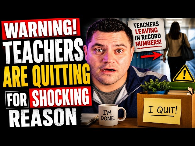 WARNING | Teachers Are Quitting For SHOCKING Reason