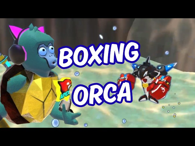 NEW UPDATE - BOXING ORCA - MINI GAMES SHARK GO! #sharkgo