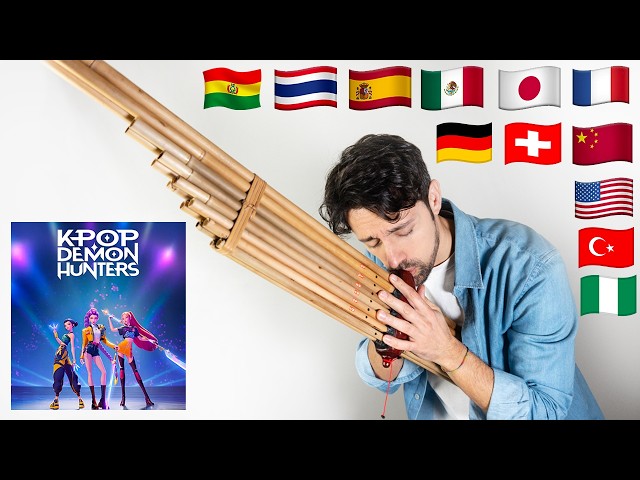 KPop Demon Hunters on cool instruments from around the world!