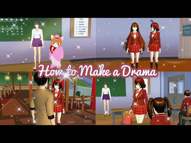 How to Make a Drama in Sakura School Simulator 💕 | Kat-kat Gaming