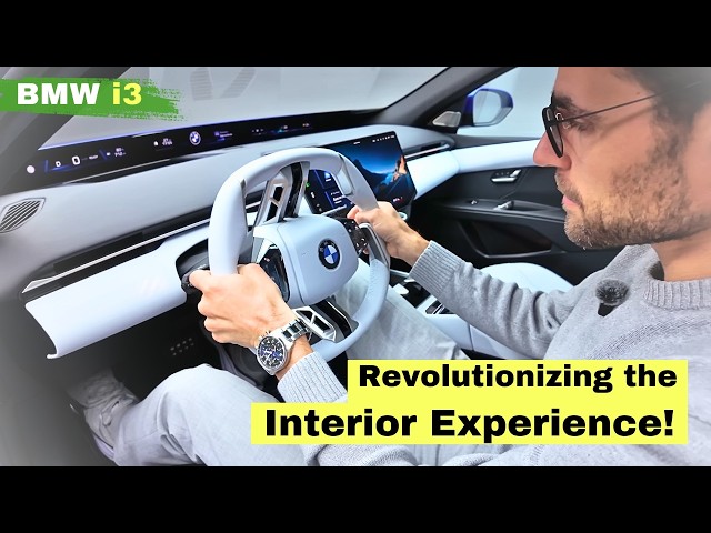 Interior of the all-new BMW i3