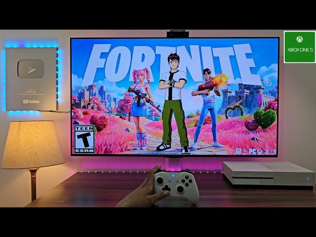 Fortnite on Xbox One S in 2026