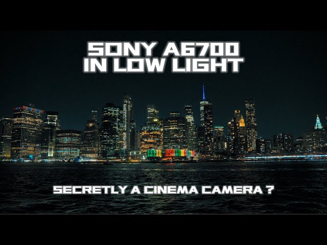 is Sony A6700 Secretly a Cinema Camera? LOWLIGHT BEAST in New York | Tamron 17-70