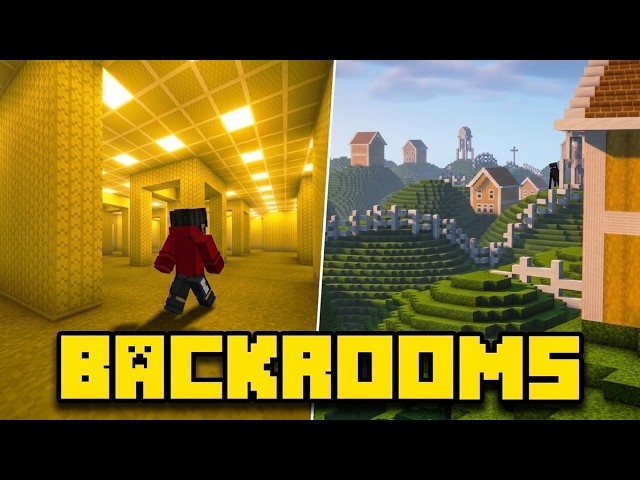 I Recreated the BACKROOMS in MINECRAFT