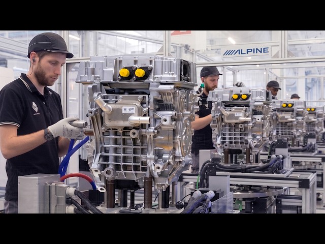 How France Builds its Most Powerful Engine Inside Super-Modern Factory