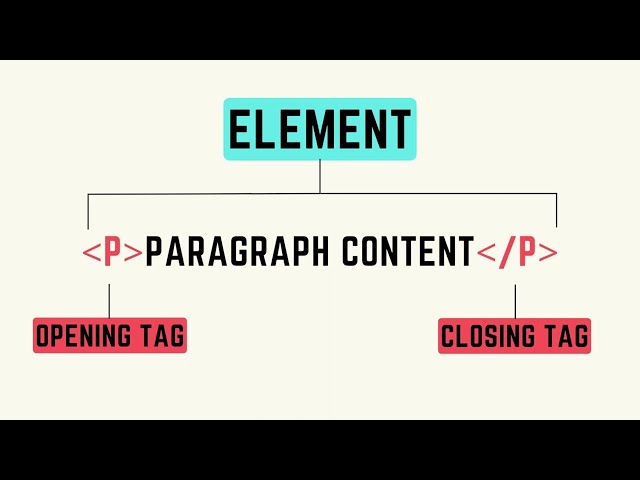The Difference Between Html Elements And Tags