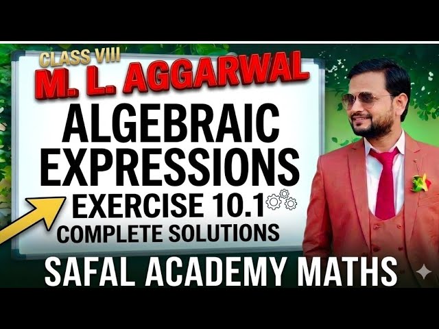 Class 8 icse maths m l aggarwal exercise 10.1 part1