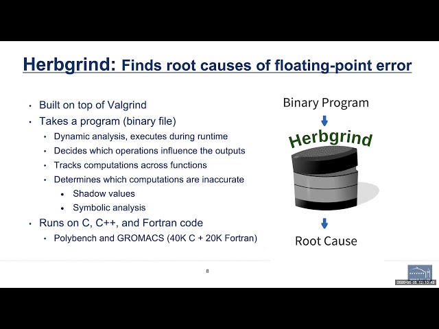 2020-06-05 - Costin Iancu - Tuning Floating Point Precision