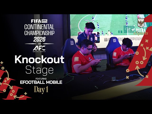 LIVE! Indonesia vs Thailand | Quarter Final FIFAe Continental Championship