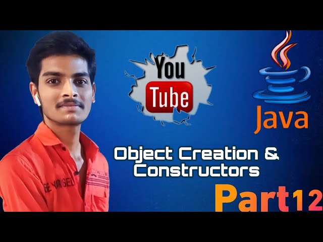 Java Object Creation & Constructors 🔧 | Constructor Types Explained