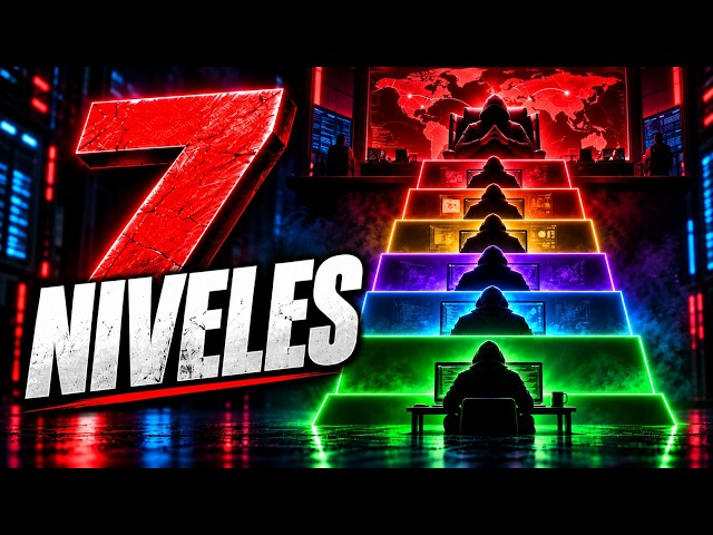 The 7 LEVELS of HACKERS Explained (From Novice to National Threat)