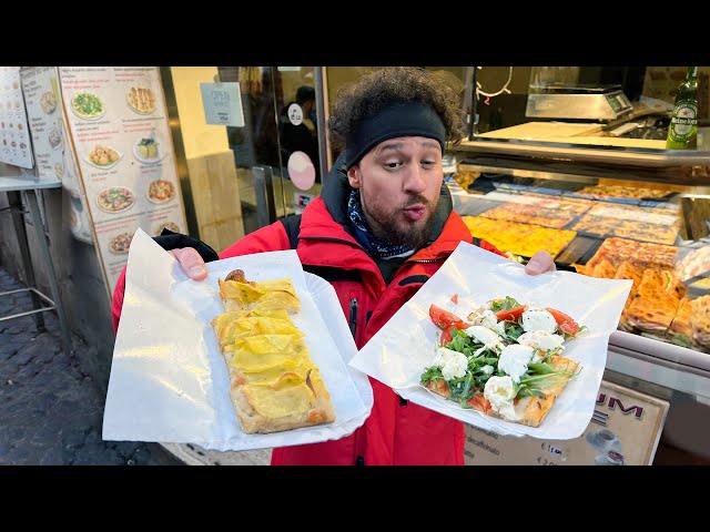 ¿Cuál es la mejor pizza auténtica de Italia? | ROMA 🇮🇹🍕
