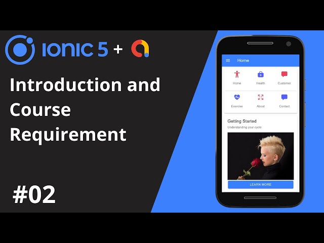 Ionic 5 Tutorial #2 - Introduction and Course Requirement
