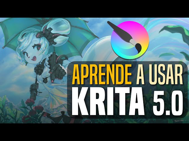 LEARN TO USE KRITA 5.0! The best FREE painting program! Complete beginner's tutorial