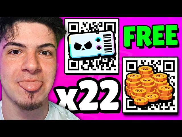 ALL WORKING QR CODES! SECRET QR CODE GIFT! - Brawl Stars
