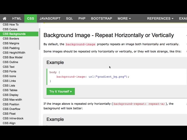 CSS 006   Backgrounds