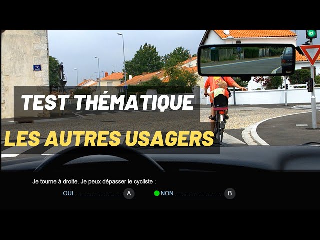 Thematic Test: Other Road Users (12.5%) - Pass Your Driving Theory Test - Series 1