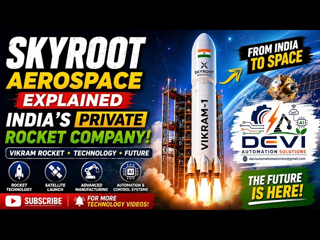 5E.Skyroot Aerospace Explained 🚀 | India's Private Rocket Company&Vikram Rocket Technology|English 