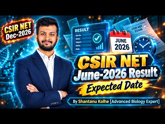 CSIR NET June 2026 Result | Expected Date