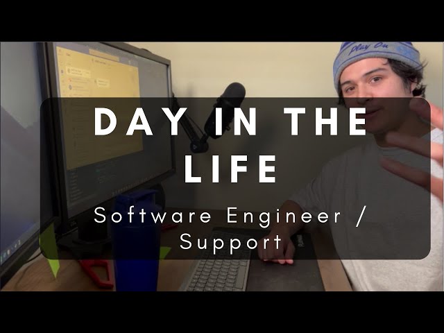 A REAL day in the life of a Software Engineer / Support
