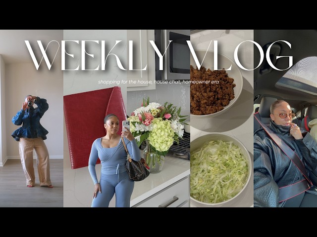 WEEKLY VLOG | don't downplay your happiness, shopping for the house, working from home & much more