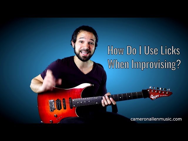 How Do I Use Licks When Improvising? | Guitar Improvisation Lesson