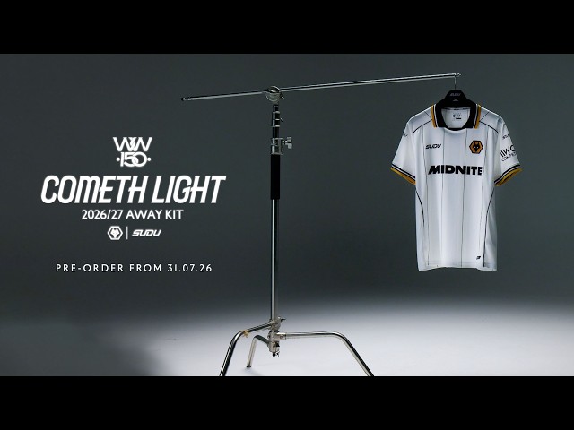 The new SUDU x Wolves 2026/27 Away Kit!