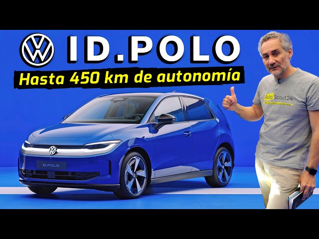 Nuevo Volkswagen ID. Polo 🚗 hasta 450 km de autonomía para el rival del Renault 5