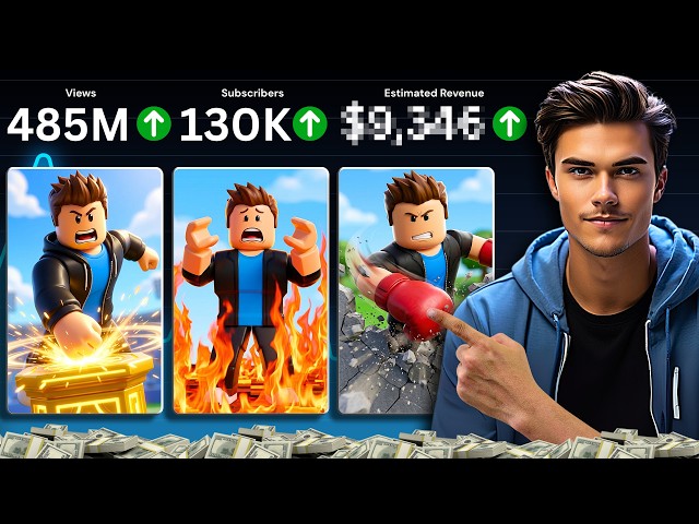 How I Make VIRAL Roblox Videos Using Only AI (Full System 2026)
