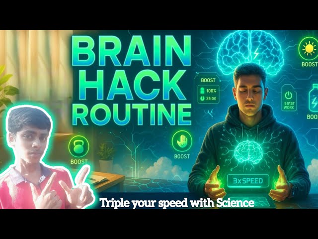 This Brain Activation Routine Can Triple Your Study Speed