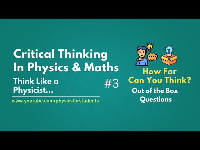 How To Think Critically | Critical Thinking and Problem Solving | Critical Thinking and Reasoning