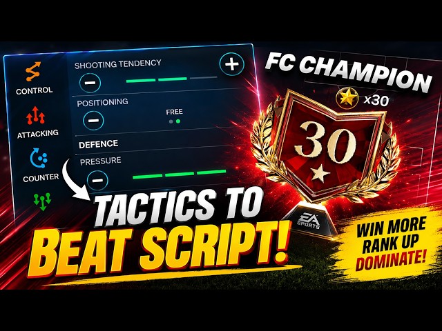 4-3-3-ATTACK BEST tactics 30 star fc mobile