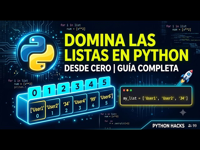 ¿Sigues usando variables sueltas? Aprende Listas en Python (Tutorial)