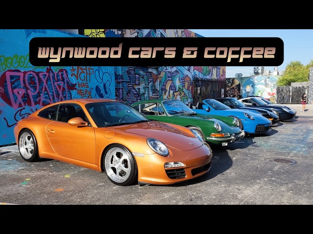 Cars and Coffee with Porsche and Friends Miami