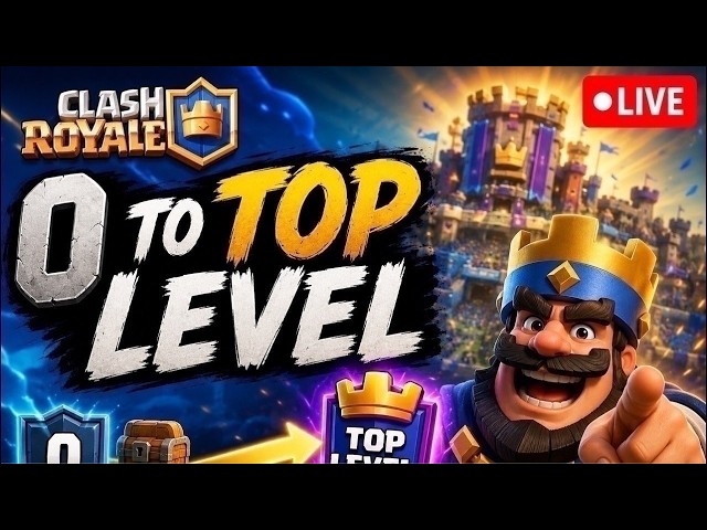 🏆 From My First Clash Royale Battle to Top Level! 🏆