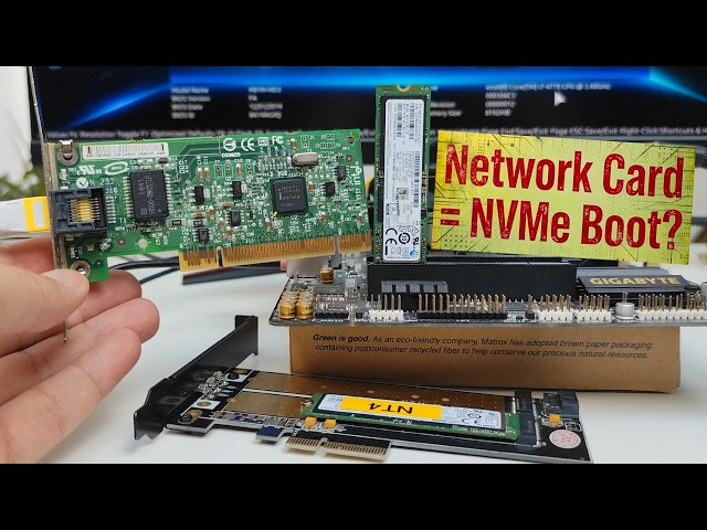 Boot NVMe SSDs on Almost Any BIOS PC (Even a Pentium II!)