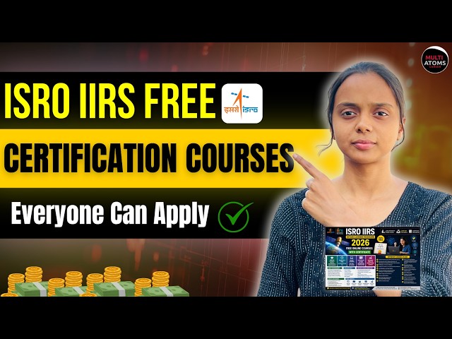 ISRO FREE Courses 2026 | Free Certificate 🎓 | AI/ML, Python, GIS Courses