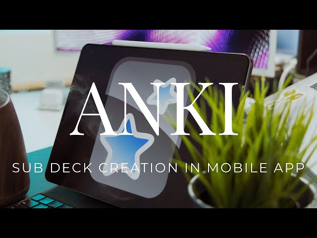 How to make sub decks in ANKI mobile app *ANKI TUTORIAL*